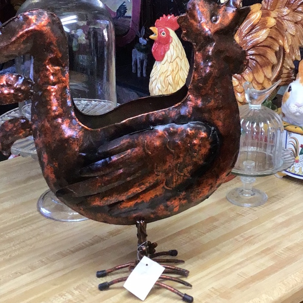 Rooster FarmHouse Decor Artificial Planter❤️ - Picture 8 of 9
